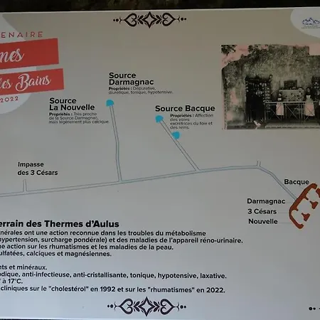 Appt2 Grand-hotel: Nature, Randos & Thermes Apartamento